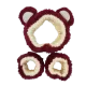 Hårbånd Sett Teddy Rød